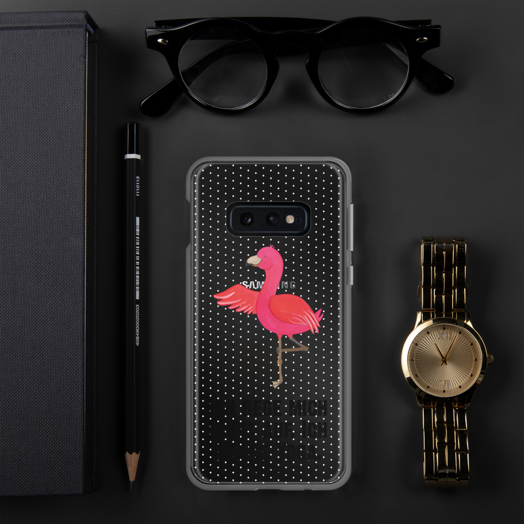 Handyhülle Flamingo Yoga Flamingo, Vogel, Yoga, Namaste, Achtsamkeit, Yoga-Übung, Entspannung, Ärger, Aufregen, Tiefenentspannung Handyhülle, Handycover, Transparente Handyhülle, Flexible Handyhülle, Handyschutz, Transparent, Durchsichtig, Schutzhülle für Handy, Stilvolle Handyhülle, Robuste Handyhülle, Schutz vor Kratzern, Schützende Handyhülle  Flamingo