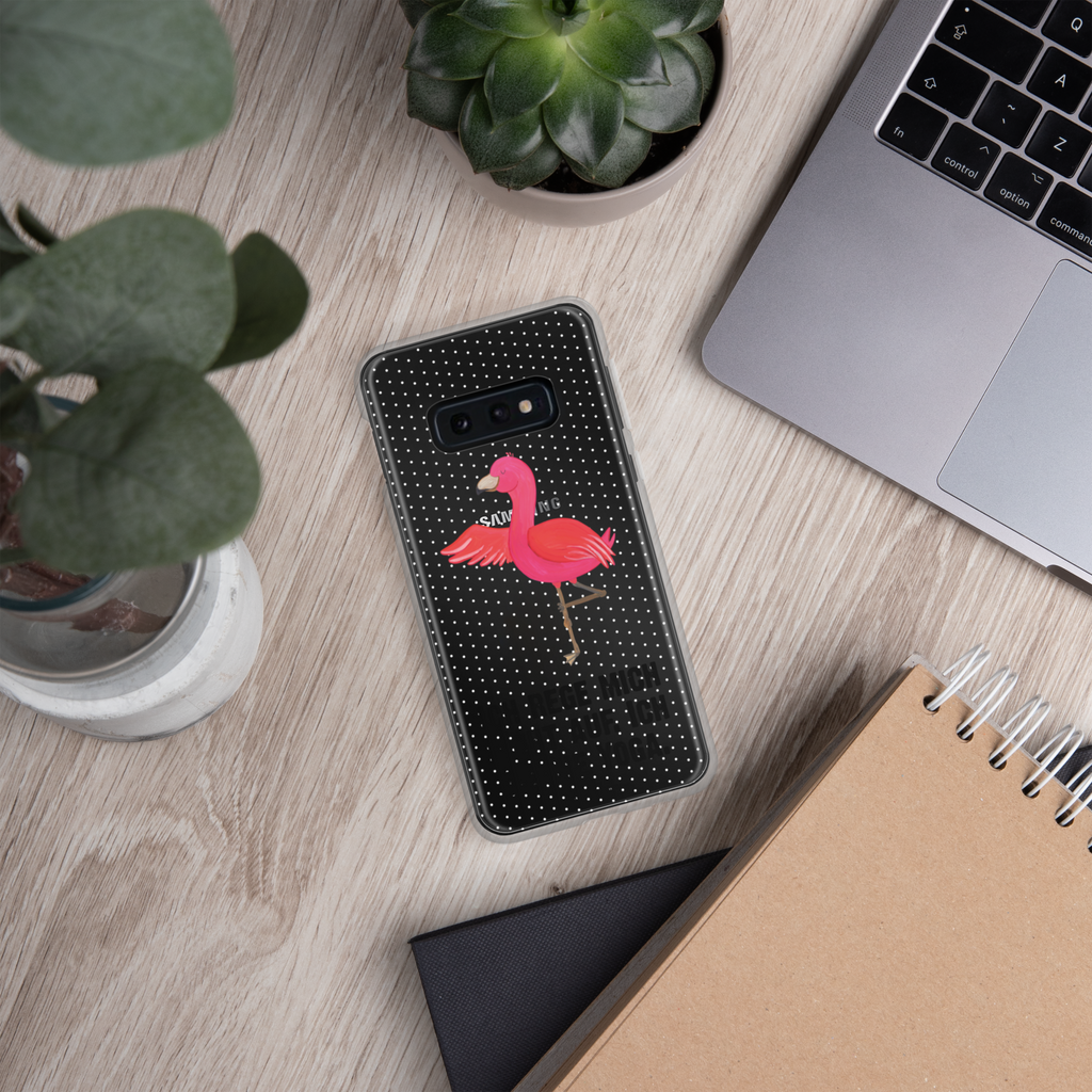 Handyhülle Flamingo Yoga Flamingo, Vogel, Yoga, Namaste, Achtsamkeit, Yoga-Übung, Entspannung, Ärger, Aufregen, Tiefenentspannung Handyhülle, Handycover, Transparente Handyhülle, Flexible Handyhülle, Handyschutz, Transparent, Durchsichtig, Schutzhülle für Handy, Stilvolle Handyhülle, Robuste Handyhülle, Schutz vor Kratzern, Schützende Handyhülle  Flamingo