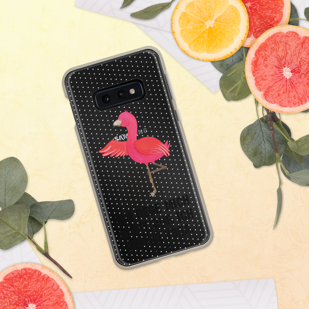 Handyhülle Flamingo Yoga Flamingo, Vogel, Yoga, Namaste, Achtsamkeit, Yoga-Übung, Entspannung, Ärger, Aufregen, Tiefenentspannung Handyhülle, Handycover, Transparente Handyhülle, Flexible Handyhülle, Handyschutz, Transparent, Durchsichtig, Schutzhülle für Handy, Stilvolle Handyhülle, Robuste Handyhülle, Schutz vor Kratzern, Schützende Handyhülle  Flamingo