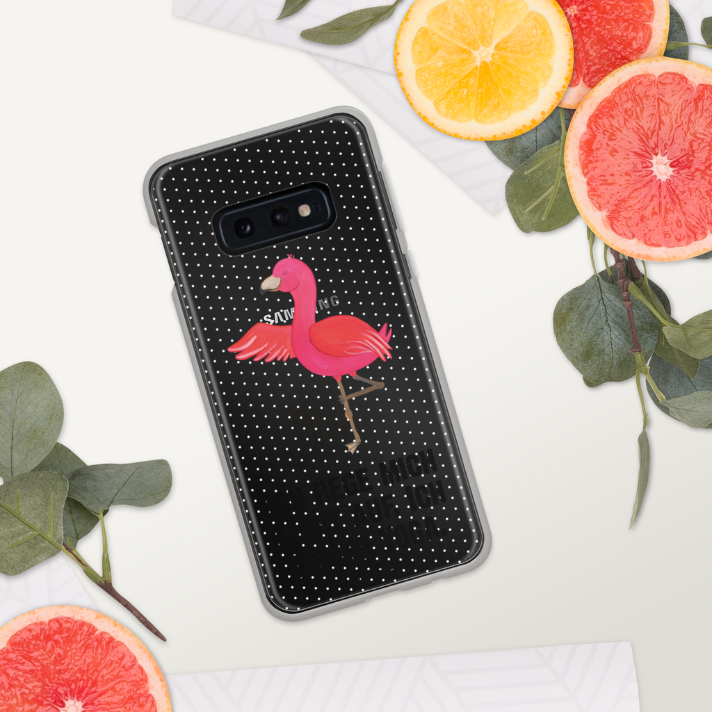 Handyhülle Flamingo Yoga Flamingo, Vogel, Yoga, Namaste, Achtsamkeit, Yoga-Übung, Entspannung, Ärger, Aufregen, Tiefenentspannung Handyhülle, Handycover, Transparente Handyhülle, Flexible Handyhülle, Handyschutz, Transparent, Durchsichtig, Schutzhülle für Handy, Stilvolle Handyhülle, Robuste Handyhülle, Schutz vor Kratzern, Schützende Handyhülle  Flamingo