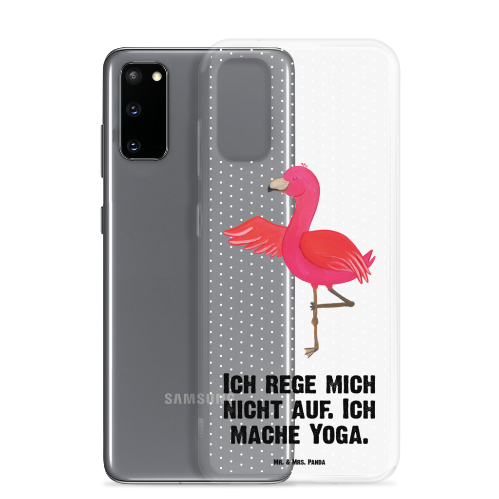 Handyhülle Flamingo Yoga Flamingo, Vogel, Yoga, Namaste, Achtsamkeit, Yoga-Übung, Entspannung, Ärger, Aufregen, Tiefenentspannung Handyhülle, Handycover, Transparente Handyhülle, Flexible Handyhülle, Handyschutz, Transparent, Durchsichtig, Schutzhülle für Handy, Stilvolle Handyhülle, Robuste Handyhülle, Schutz vor Kratzern, Schützende Handyhülle  Flamingo