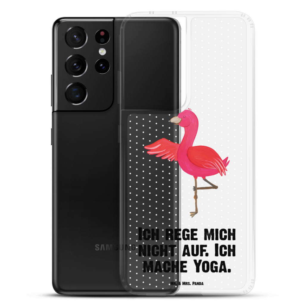 Handyhülle Flamingo Yoga Flamingo, Vogel, Yoga, Namaste, Achtsamkeit, Yoga-Übung, Entspannung, Ärger, Aufregen, Tiefenentspannung Handyhülle, Handycover, Transparente Handyhülle, Flexible Handyhülle, Handyschutz, Transparent, Durchsichtig, Schutzhülle für Handy, Stilvolle Handyhülle, Robuste Handyhülle, Schutz vor Kratzern, Schützende Handyhülle  Flamingo