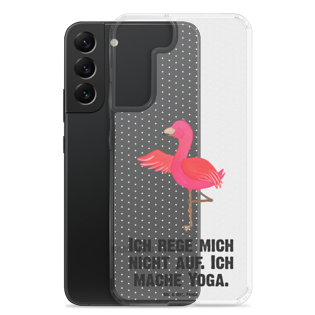 Handyhülle Flamingo Yoga Flamingo, Vogel, Yoga, Namaste, Achtsamkeit, Yoga-Übung, Entspannung, Ärger, Aufregen, Tiefenentspannung Handyhülle, Handycover, Transparente Handyhülle, Flexible Handyhülle, Handyschutz, Transparent, Durchsichtig, Schutzhülle für Handy, Stilvolle Handyhülle, Robuste Handyhülle, Schutz vor Kratzern, Schützende Handyhülle  Flamingo