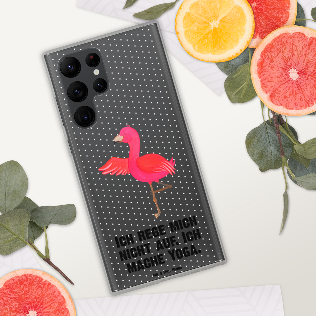 Handyhülle Flamingo Yoga Flamingo, Vogel, Yoga, Namaste, Achtsamkeit, Yoga-Übung, Entspannung, Ärger, Aufregen, Tiefenentspannung Handyhülle, Handycover, Transparente Handyhülle, Flexible Handyhülle, Handyschutz, Transparent, Durchsichtig, Schutzhülle für Handy, Stilvolle Handyhülle, Robuste Handyhülle, Schutz vor Kratzern, Schützende Handyhülle  Flamingo
