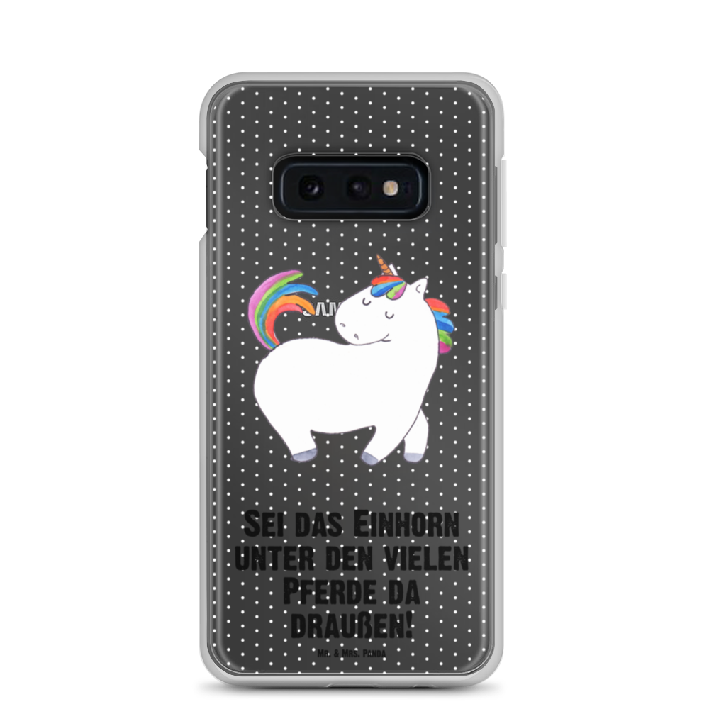 Handyhülle Einhorn stolzierend Einhorn, Einhörner, Unicorn, stolz, anders, bunt, Pferd, Reiter, Reiten, Freundin, Geschenk Handyhülle, Handycover, Transparente Handyhülle, Flexible Handyhülle, Handyschutz, Transparent, Durchsichtig, Schutzhülle für Handy, Stilvolle Handyhülle, Robuste Handyhülle, Schutz vor Kratzern, Schützende Handyhülle  Einhorn, Einhörner, Einhorn Deko, Pegasus, Unicorn