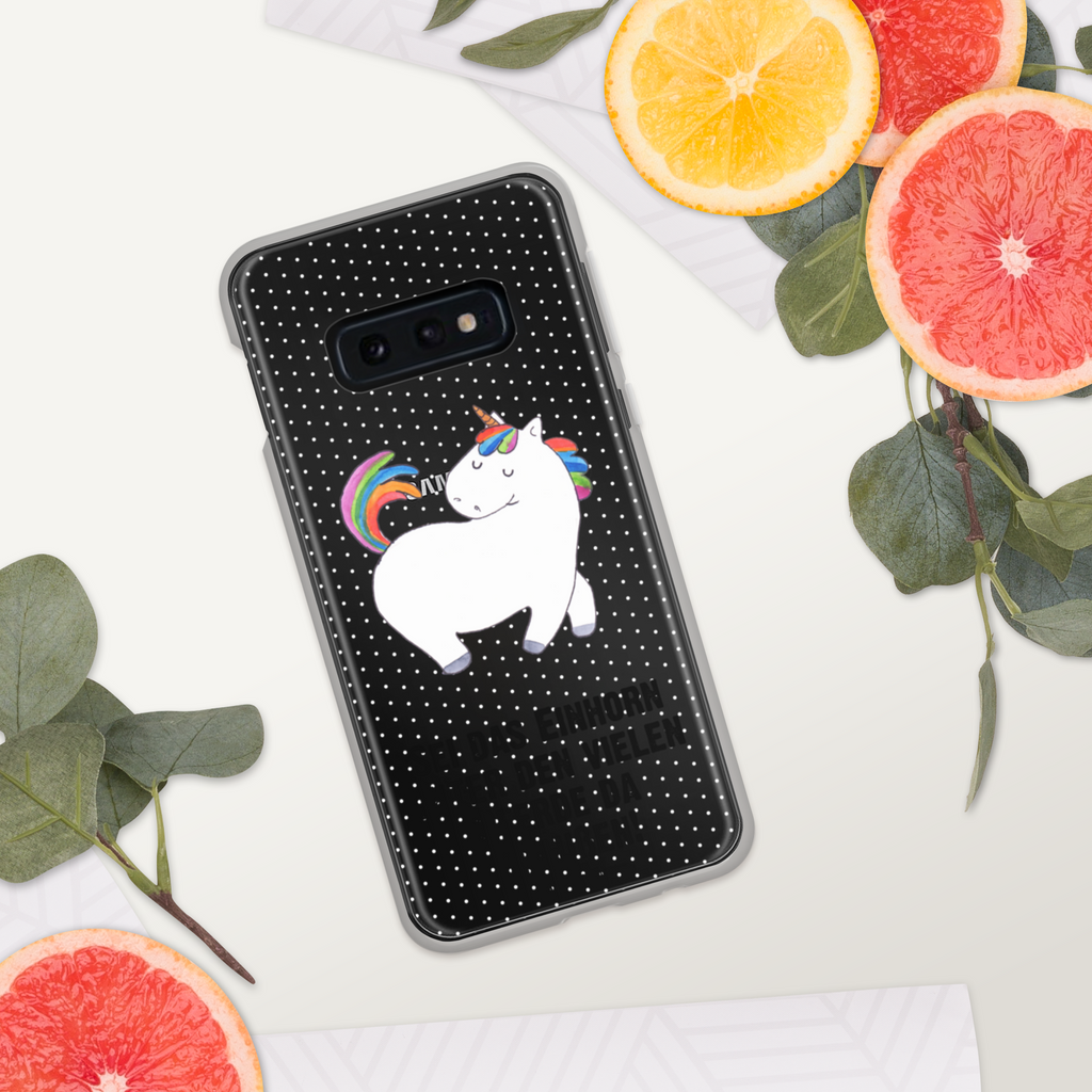 Handyhülle Einhorn stolzierend Einhorn, Einhörner, Unicorn, stolz, anders, bunt, Pferd, Reiter, Reiten, Freundin, Geschenk Handyhülle, Handycover, Transparente Handyhülle, Flexible Handyhülle, Handyschutz, Transparent, Durchsichtig, Schutzhülle für Handy, Stilvolle Handyhülle, Robuste Handyhülle, Schutz vor Kratzern, Schützende Handyhülle  Einhorn, Einhörner, Einhorn Deko, Pegasus, Unicorn