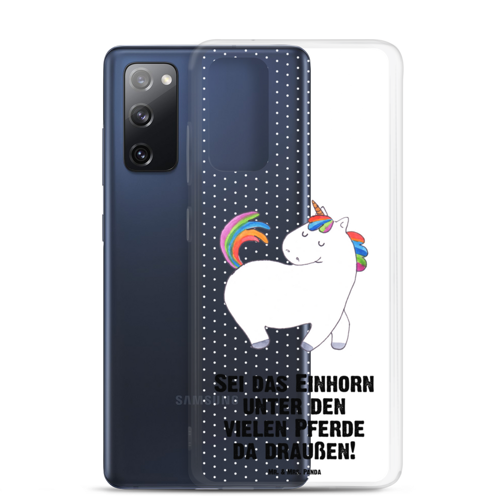 Handyhülle Einhorn stolzierend Einhorn, Einhörner, Unicorn, stolz, anders, bunt, Pferd, Reiter, Reiten, Freundin, Geschenk Handyhülle, Handycover, Transparente Handyhülle, Flexible Handyhülle, Handyschutz, Transparent, Durchsichtig, Schutzhülle für Handy, Stilvolle Handyhülle, Robuste Handyhülle, Schutz vor Kratzern, Schützende Handyhülle  Einhorn, Einhörner, Einhorn Deko, Pegasus, Unicorn