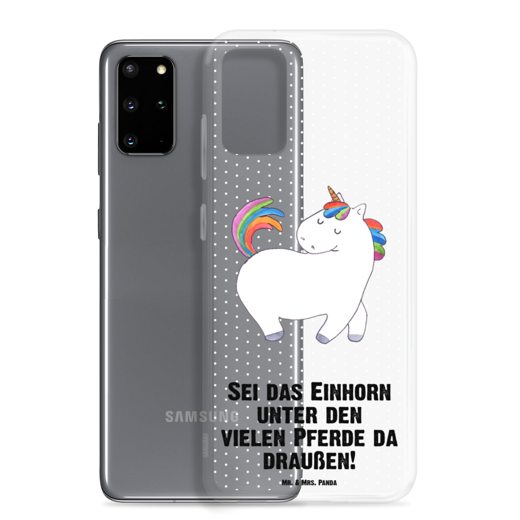 Handyhülle Einhorn stolzierend Einhorn, Einhörner, Unicorn, stolz, anders, bunt, Pferd, Reiter, Reiten, Freundin, Geschenk Handyhülle, Handycover, Transparente Handyhülle, Flexible Handyhülle, Handyschutz, Transparent, Durchsichtig, Schutzhülle für Handy, Stilvolle Handyhülle, Robuste Handyhülle, Schutz vor Kratzern, Schützende Handyhülle  Einhorn, Einhörner, Einhorn Deko, Pegasus, Unicorn