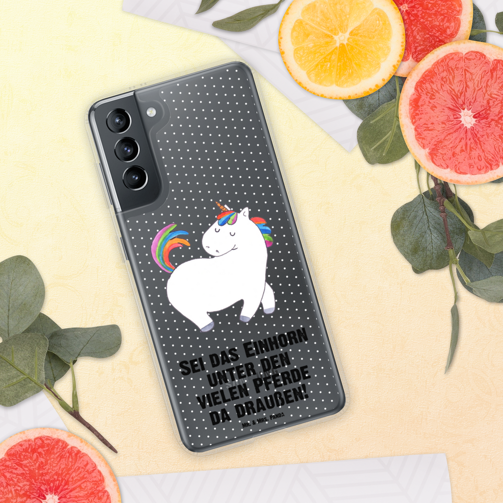 Handyhülle Einhorn stolzierend Einhorn, Einhörner, Unicorn, stolz, anders, bunt, Pferd, Reiter, Reiten, Freundin, Geschenk Handyhülle, Handycover, Transparente Handyhülle, Flexible Handyhülle, Handyschutz, Transparent, Durchsichtig, Schutzhülle für Handy, Stilvolle Handyhülle, Robuste Handyhülle, Schutz vor Kratzern, Schützende Handyhülle  Einhorn, Einhörner, Einhorn Deko, Pegasus, Unicorn