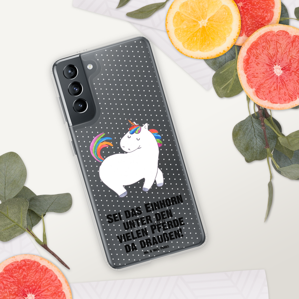 Handyhülle Einhorn stolzierend Einhorn, Einhörner, Unicorn, stolz, anders, bunt, Pferd, Reiter, Reiten, Freundin, Geschenk Handyhülle, Handycover, Transparente Handyhülle, Flexible Handyhülle, Handyschutz, Transparent, Durchsichtig, Schutzhülle für Handy, Stilvolle Handyhülle, Robuste Handyhülle, Schutz vor Kratzern, Schützende Handyhülle  Einhorn, Einhörner, Einhorn Deko, Pegasus, Unicorn