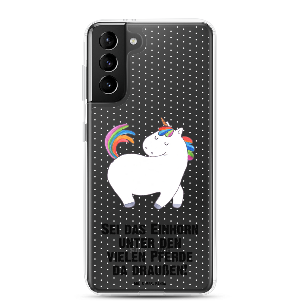 Handyhülle Einhorn stolzierend Einhorn, Einhörner, Unicorn, stolz, anders, bunt, Pferd, Reiter, Reiten, Freundin, Geschenk Handyhülle, Handycover, Transparente Handyhülle, Flexible Handyhülle, Handyschutz, Transparent, Durchsichtig, Schutzhülle für Handy, Stilvolle Handyhülle, Robuste Handyhülle, Schutz vor Kratzern, Schützende Handyhülle  Einhorn, Einhörner, Einhorn Deko, Pegasus, Unicorn