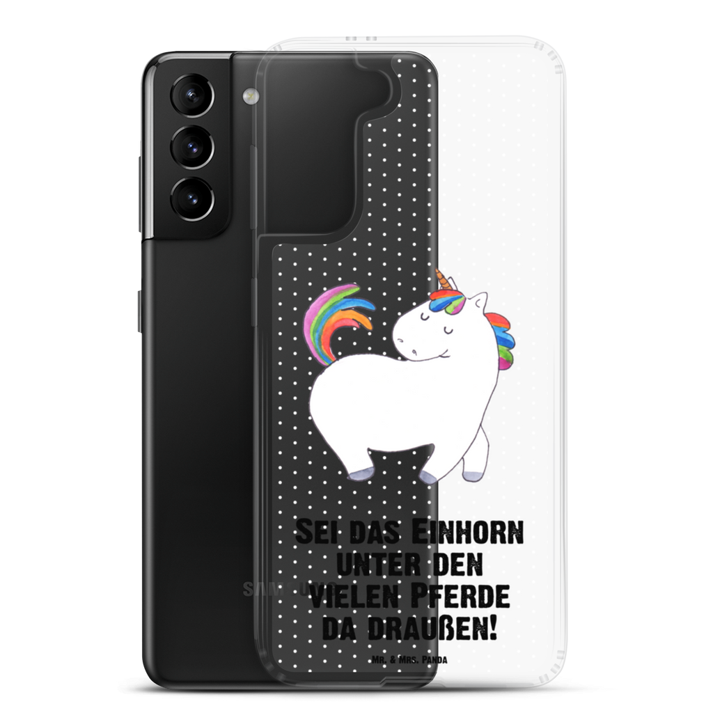 Handyhülle Einhorn stolzierend Einhorn, Einhörner, Unicorn, stolz, anders, bunt, Pferd, Reiter, Reiten, Freundin, Geschenk Handyhülle, Handycover, Transparente Handyhülle, Flexible Handyhülle, Handyschutz, Transparent, Durchsichtig, Schutzhülle für Handy, Stilvolle Handyhülle, Robuste Handyhülle, Schutz vor Kratzern, Schützende Handyhülle  Einhorn, Einhörner, Einhorn Deko, Pegasus, Unicorn