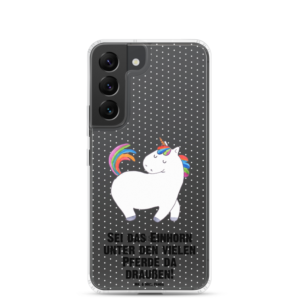 Handyhülle Einhorn stolzierend Einhorn, Einhörner, Unicorn, stolz, anders, bunt, Pferd, Reiter, Reiten, Freundin, Geschenk Handyhülle, Handycover, Transparente Handyhülle, Flexible Handyhülle, Handyschutz, Transparent, Durchsichtig, Schutzhülle für Handy, Stilvolle Handyhülle, Robuste Handyhülle, Schutz vor Kratzern, Schützende Handyhülle  Einhorn, Einhörner, Einhorn Deko, Pegasus, Unicorn