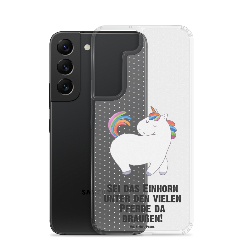 Handyhülle Einhorn stolzierend Einhorn, Einhörner, Unicorn, stolz, anders, bunt, Pferd, Reiter, Reiten, Freundin, Geschenk Handyhülle, Handycover, Transparente Handyhülle, Flexible Handyhülle, Handyschutz, Transparent, Durchsichtig, Schutzhülle für Handy, Stilvolle Handyhülle, Robuste Handyhülle, Schutz vor Kratzern, Schützende Handyhülle  Einhorn, Einhörner, Einhorn Deko, Pegasus, Unicorn