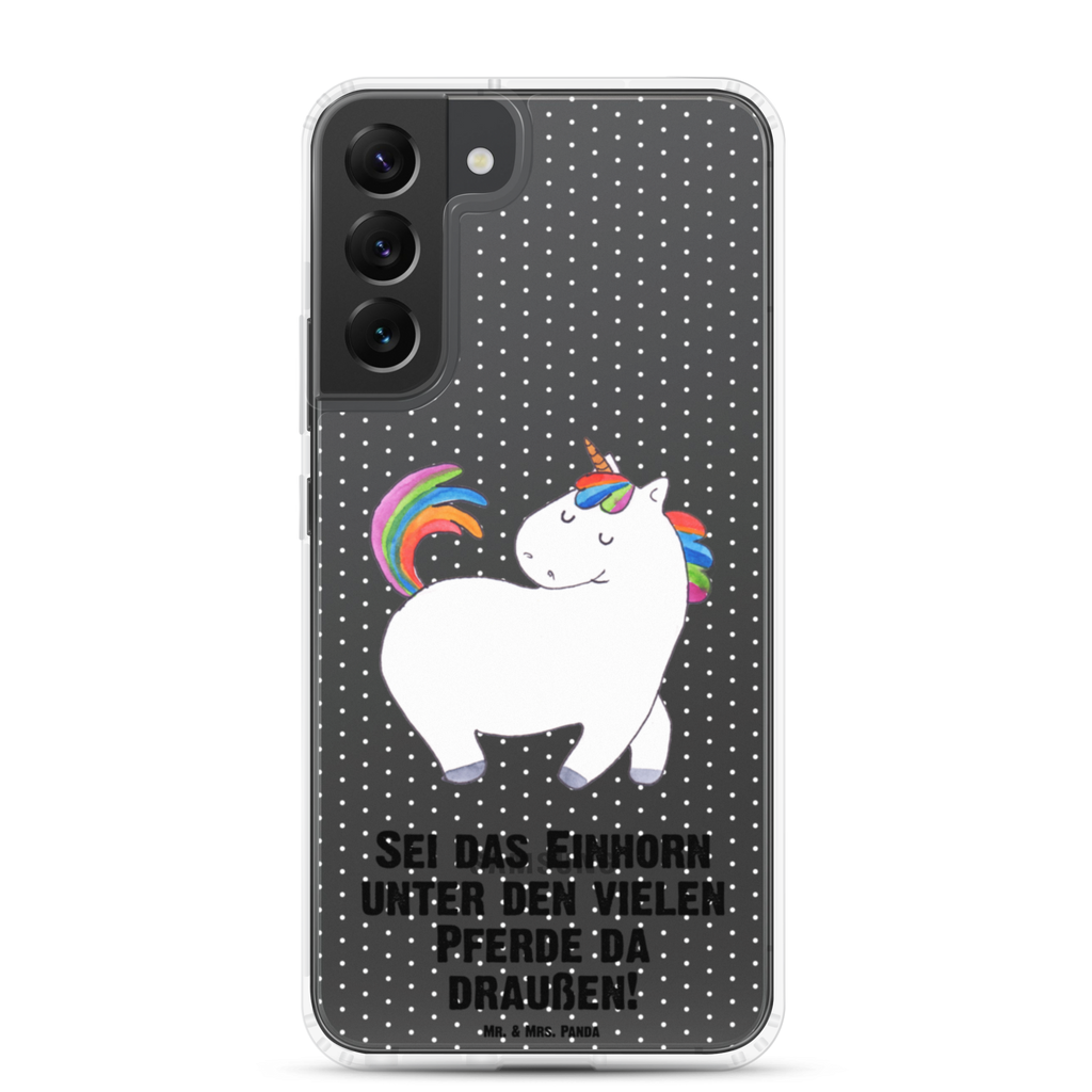 Handyhülle Einhorn stolzierend Einhorn, Einhörner, Unicorn, stolz, anders, bunt, Pferd, Reiter, Reiten, Freundin, Geschenk Handyhülle, Handycover, Transparente Handyhülle, Flexible Handyhülle, Handyschutz, Transparent, Durchsichtig, Schutzhülle für Handy, Stilvolle Handyhülle, Robuste Handyhülle, Schutz vor Kratzern, Schützende Handyhülle  Einhorn, Einhörner, Einhorn Deko, Pegasus, Unicorn