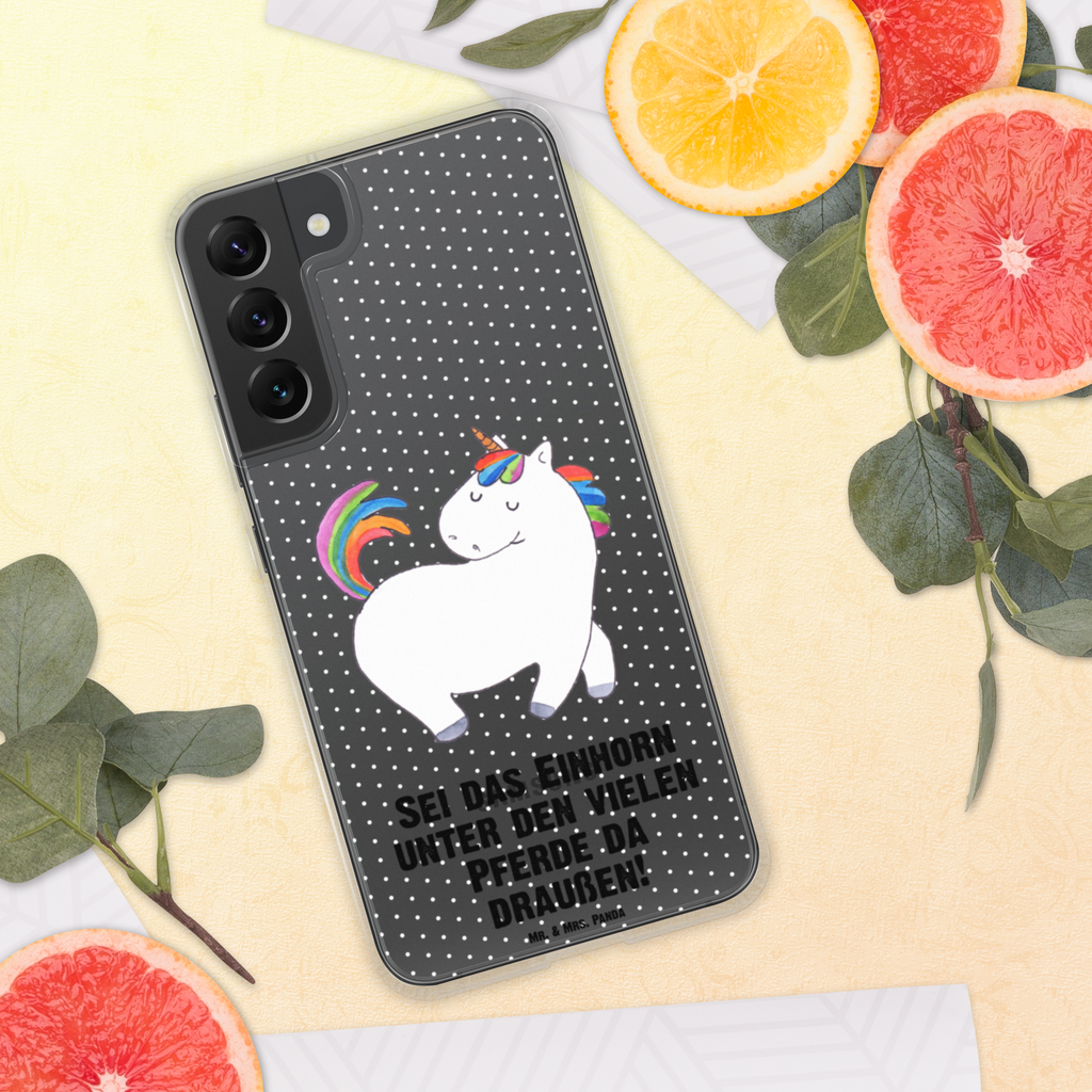 Handyhülle Einhorn stolzierend Einhorn, Einhörner, Unicorn, stolz, anders, bunt, Pferd, Reiter, Reiten, Freundin, Geschenk Handyhülle, Handycover, Transparente Handyhülle, Flexible Handyhülle, Handyschutz, Transparent, Durchsichtig, Schutzhülle für Handy, Stilvolle Handyhülle, Robuste Handyhülle, Schutz vor Kratzern, Schützende Handyhülle  Einhorn, Einhörner, Einhorn Deko, Pegasus, Unicorn