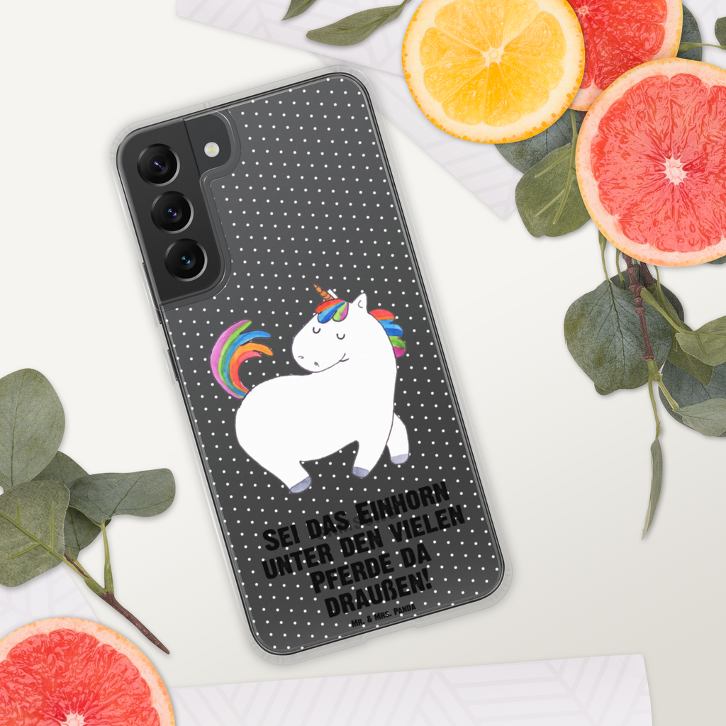 Handyhülle Einhorn stolzierend Einhorn, Einhörner, Unicorn, stolz, anders, bunt, Pferd, Reiter, Reiten, Freundin, Geschenk Handyhülle, Handycover, Transparente Handyhülle, Flexible Handyhülle, Handyschutz, Transparent, Durchsichtig, Schutzhülle für Handy, Stilvolle Handyhülle, Robuste Handyhülle, Schutz vor Kratzern, Schützende Handyhülle  Einhorn, Einhörner, Einhorn Deko, Pegasus, Unicorn
