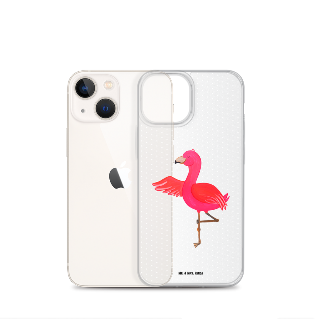 Handyhülle Flamingo Yoga Flamingo, Vogel, Yoga, Namaste, Achtsamkeit, Yoga-Übung, Entspannung, Ärger, Aufregen, Tiefenentspannung Handyhülle, Handycover, Transparente Handyhülle, Flexible Handyhülle, Handyschutz, Transparent, Durchsichtig, Schutzhülle für Handy, Stilvolle Handyhülle, Robuste Handyhülle, Schutz vor Kratzern, Schützende Handyhülle  Flamingo