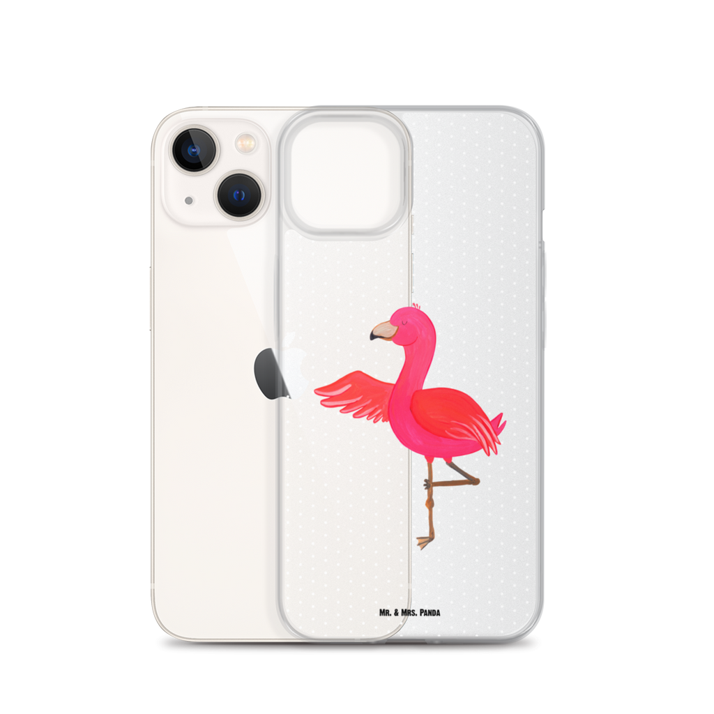 Handyhülle Flamingo Yoga Flamingo, Vogel, Yoga, Namaste, Achtsamkeit, Yoga-Übung, Entspannung, Ärger, Aufregen, Tiefenentspannung Handyhülle, Handycover, Transparente Handyhülle, Flexible Handyhülle, Handyschutz, Transparent, Durchsichtig, Schutzhülle für Handy, Stilvolle Handyhülle, Robuste Handyhülle, Schutz vor Kratzern, Schützende Handyhülle  Flamingo