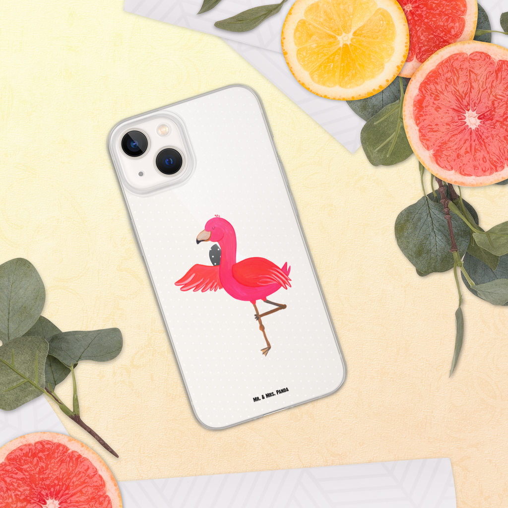 Handyhülle Flamingo Yoga Flamingo, Vogel, Yoga, Namaste, Achtsamkeit, Yoga-Übung, Entspannung, Ärger, Aufregen, Tiefenentspannung Handyhülle, Handycover, Transparente Handyhülle, Flexible Handyhülle, Handyschutz, Transparent, Durchsichtig, Schutzhülle für Handy, Stilvolle Handyhülle, Robuste Handyhülle, Schutz vor Kratzern, Schützende Handyhülle  Flamingo