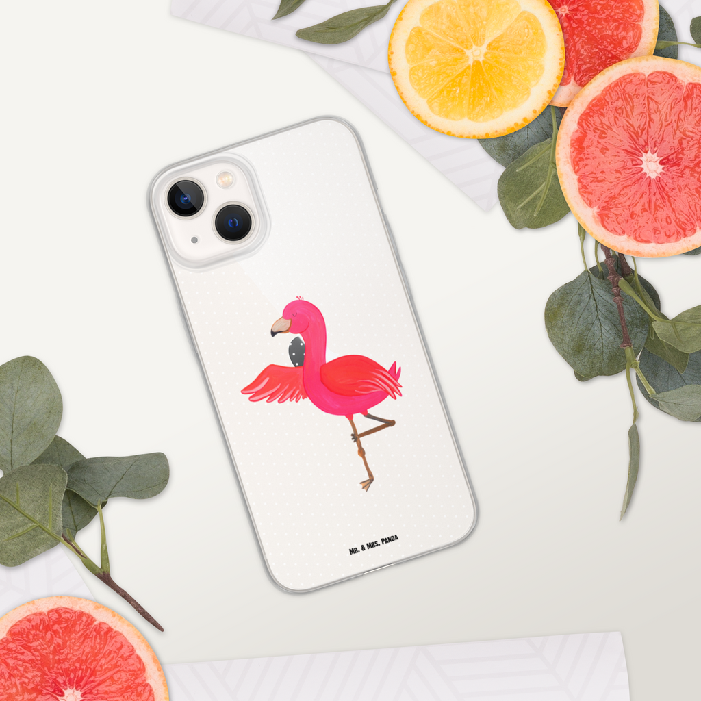 Handyhülle Flamingo Yoga Flamingo, Vogel, Yoga, Namaste, Achtsamkeit, Yoga-Übung, Entspannung, Ärger, Aufregen, Tiefenentspannung Handyhülle, Handycover, Transparente Handyhülle, Flexible Handyhülle, Handyschutz, Transparent, Durchsichtig, Schutzhülle für Handy, Stilvolle Handyhülle, Robuste Handyhülle, Schutz vor Kratzern, Schützende Handyhülle  Flamingo