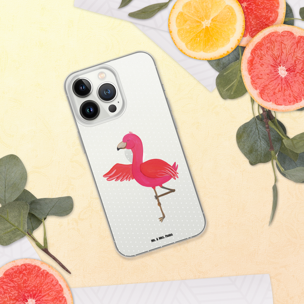 Handyhülle Flamingo Yoga Flamingo, Vogel, Yoga, Namaste, Achtsamkeit, Yoga-Übung, Entspannung, Ärger, Aufregen, Tiefenentspannung Handyhülle, Handycover, Transparente Handyhülle, Flexible Handyhülle, Handyschutz, Transparent, Durchsichtig, Schutzhülle für Handy, Stilvolle Handyhülle, Robuste Handyhülle, Schutz vor Kratzern, Schützende Handyhülle  Flamingo