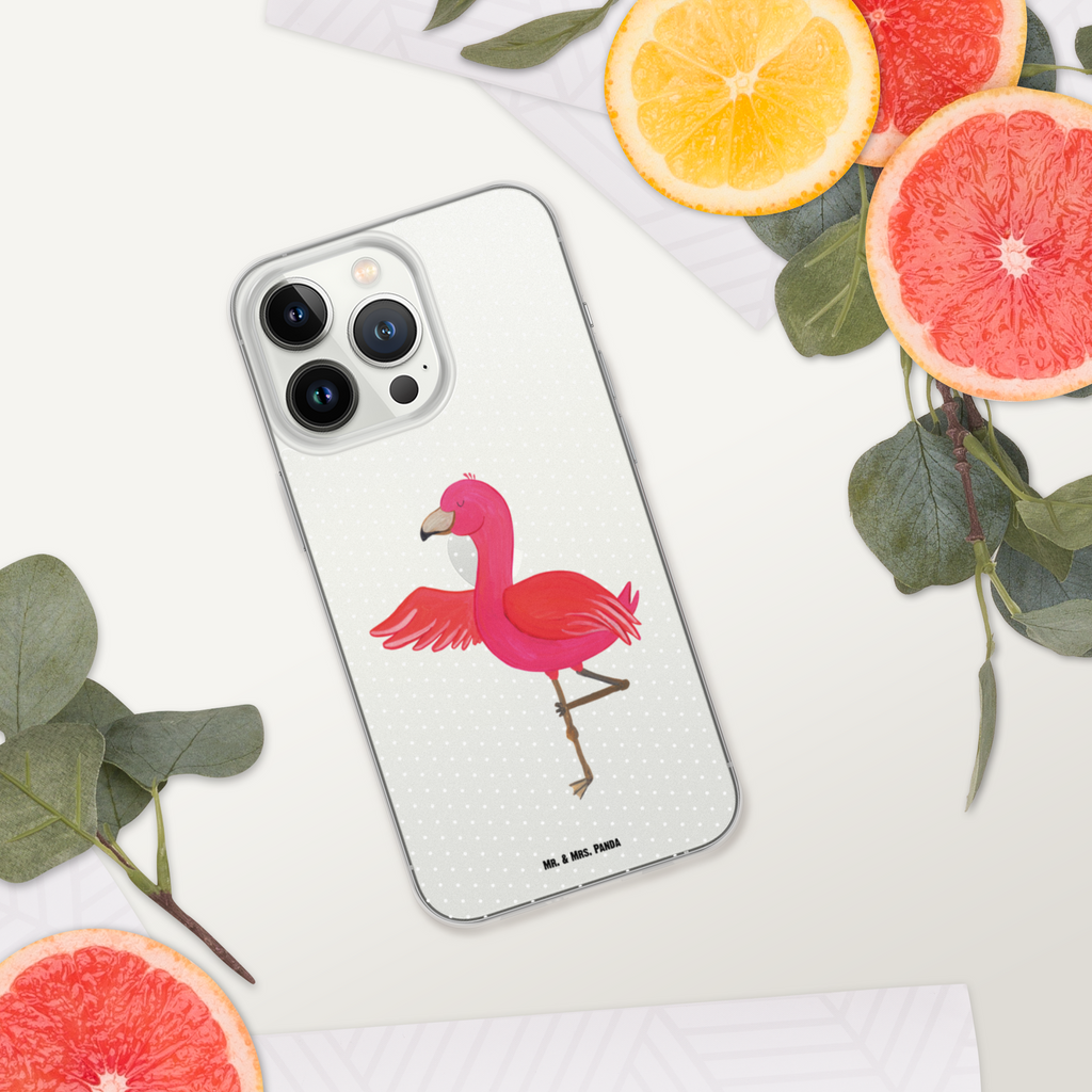 Handyhülle Flamingo Yoga Flamingo, Vogel, Yoga, Namaste, Achtsamkeit, Yoga-Übung, Entspannung, Ärger, Aufregen, Tiefenentspannung Handyhülle, Handycover, Transparente Handyhülle, Flexible Handyhülle, Handyschutz, Transparent, Durchsichtig, Schutzhülle für Handy, Stilvolle Handyhülle, Robuste Handyhülle, Schutz vor Kratzern, Schützende Handyhülle  Flamingo