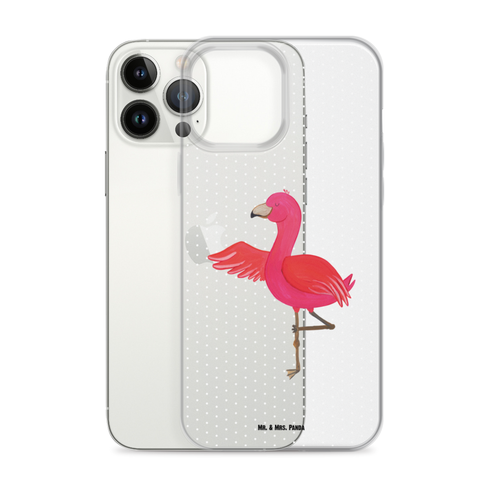 Handyhülle Flamingo Yoga Flamingo, Vogel, Yoga, Namaste, Achtsamkeit, Yoga-Übung, Entspannung, Ärger, Aufregen, Tiefenentspannung Handyhülle, Handycover, Transparente Handyhülle, Flexible Handyhülle, Handyschutz, Transparent, Durchsichtig, Schutzhülle für Handy, Stilvolle Handyhülle, Robuste Handyhülle, Schutz vor Kratzern, Schützende Handyhülle  Flamingo