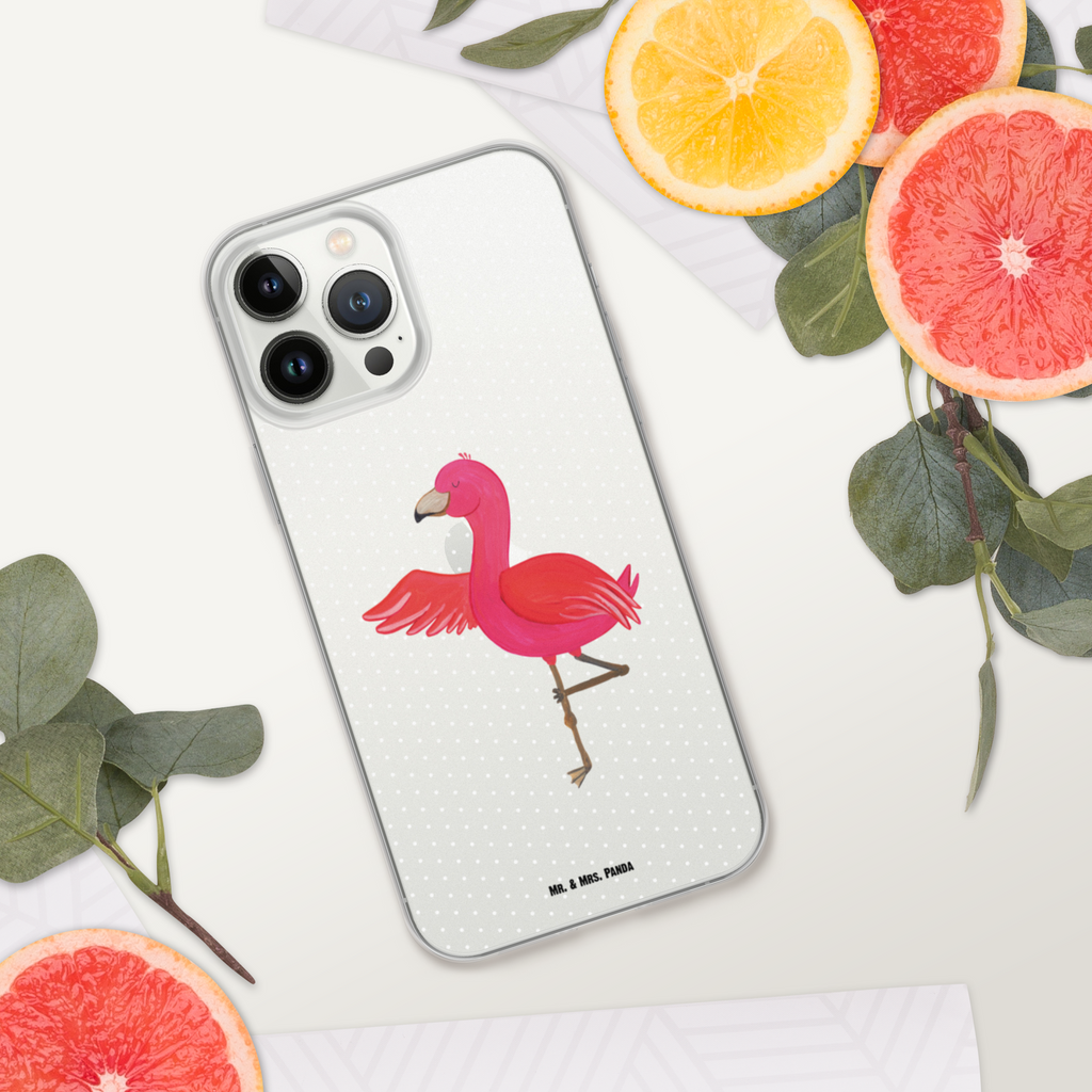 Handyhülle Flamingo Yoga Flamingo, Vogel, Yoga, Namaste, Achtsamkeit, Yoga-Übung, Entspannung, Ärger, Aufregen, Tiefenentspannung Handyhülle, Handycover, Transparente Handyhülle, Flexible Handyhülle, Handyschutz, Transparent, Durchsichtig, Schutzhülle für Handy, Stilvolle Handyhülle, Robuste Handyhülle, Schutz vor Kratzern, Schützende Handyhülle  Flamingo