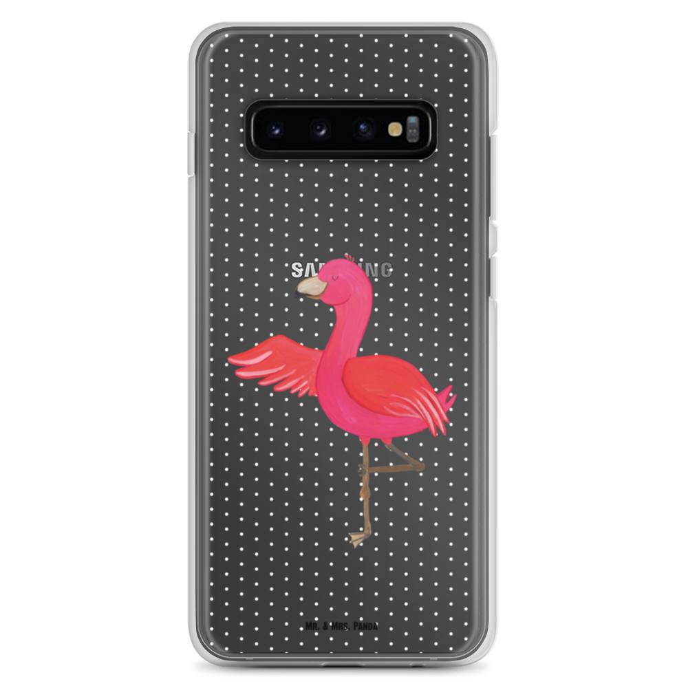 Handyhülle Flamingo Yoga Flamingo, Vogel, Yoga, Namaste, Achtsamkeit, Yoga-Übung, Entspannung, Ärger, Aufregen, Tiefenentspannung Handyhülle, Handycover, Transparente Handyhülle, Flexible Handyhülle, Handyschutz, Transparent, Durchsichtig, Schutzhülle für Handy, Stilvolle Handyhülle, Robuste Handyhülle, Schutz vor Kratzern, Schützende Handyhülle  Flamingo