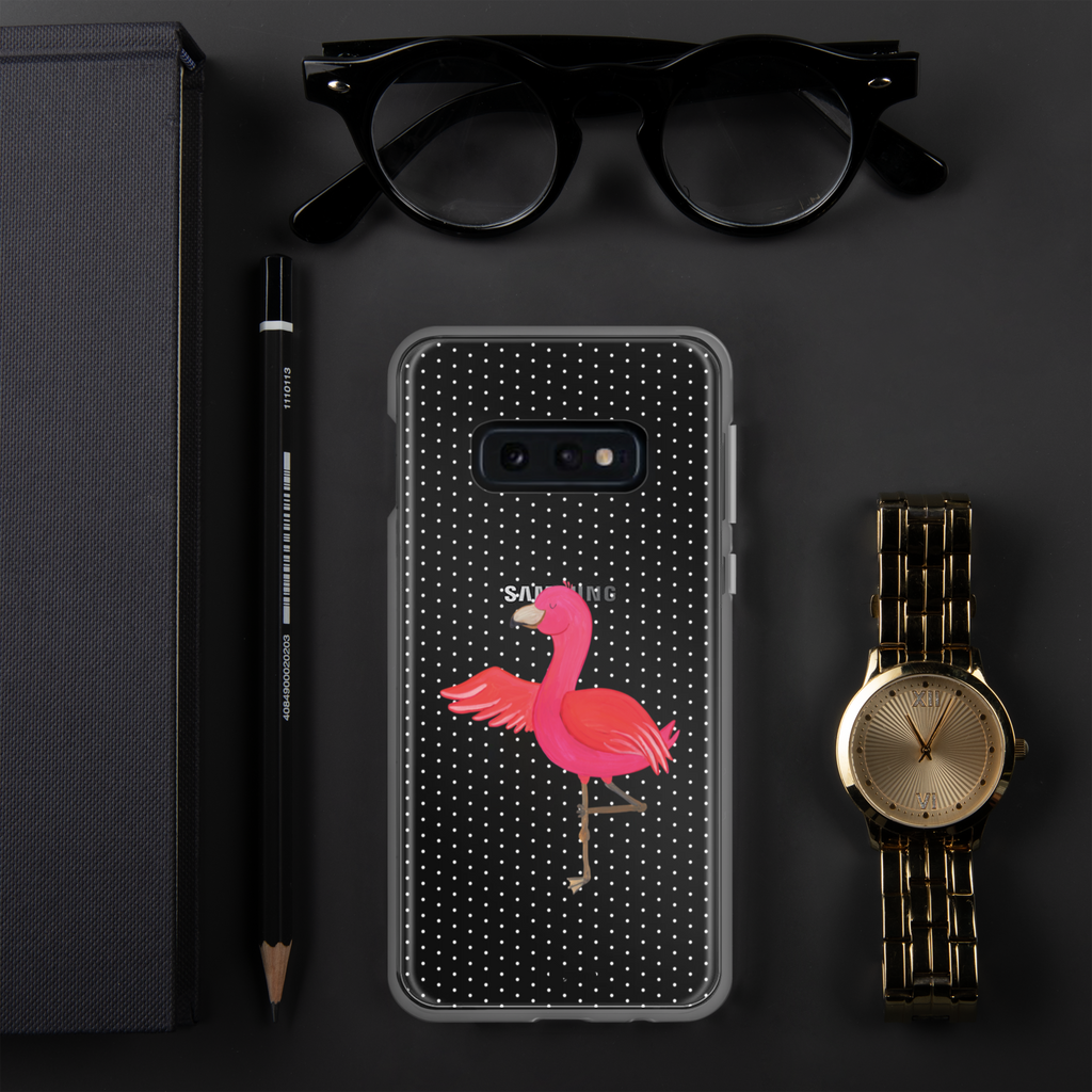 Handyhülle Flamingo Yoga Flamingo, Vogel, Yoga, Namaste, Achtsamkeit, Yoga-Übung, Entspannung, Ärger, Aufregen, Tiefenentspannung Handyhülle, Handycover, Transparente Handyhülle, Flexible Handyhülle, Handyschutz, Transparent, Durchsichtig, Schutzhülle für Handy, Stilvolle Handyhülle, Robuste Handyhülle, Schutz vor Kratzern, Schützende Handyhülle  Flamingo