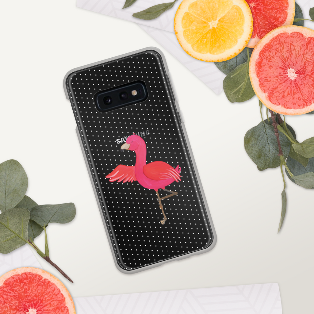 Handyhülle Flamingo Yoga Flamingo, Vogel, Yoga, Namaste, Achtsamkeit, Yoga-Übung, Entspannung, Ärger, Aufregen, Tiefenentspannung Handyhülle, Handycover, Transparente Handyhülle, Flexible Handyhülle, Handyschutz, Transparent, Durchsichtig, Schutzhülle für Handy, Stilvolle Handyhülle, Robuste Handyhülle, Schutz vor Kratzern, Schützende Handyhülle  Flamingo