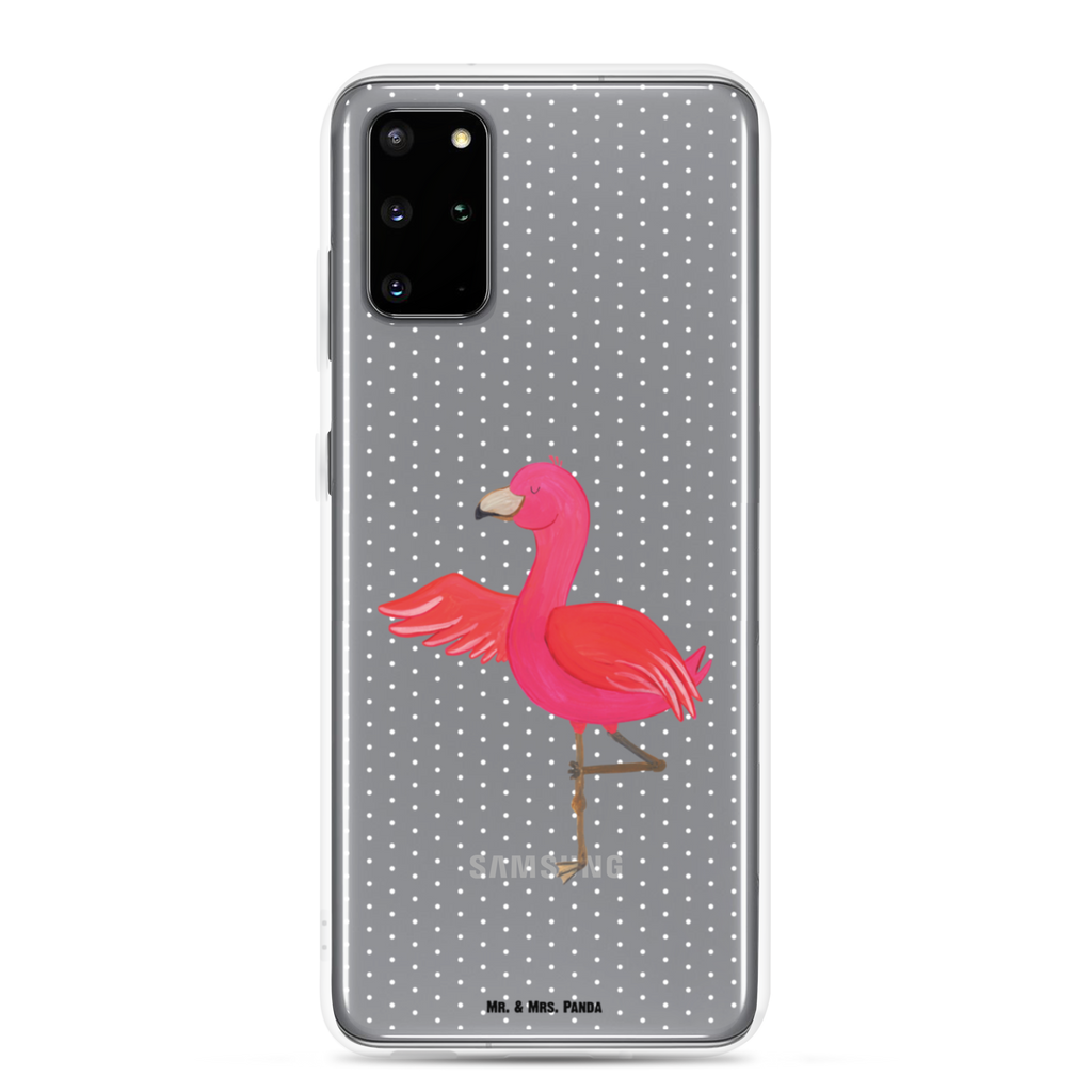 Handyhülle Flamingo Yoga Flamingo, Vogel, Yoga, Namaste, Achtsamkeit, Yoga-Übung, Entspannung, Ärger, Aufregen, Tiefenentspannung Handyhülle, Handycover, Transparente Handyhülle, Flexible Handyhülle, Handyschutz, Transparent, Durchsichtig, Schutzhülle für Handy, Stilvolle Handyhülle, Robuste Handyhülle, Schutz vor Kratzern, Schützende Handyhülle  Flamingo