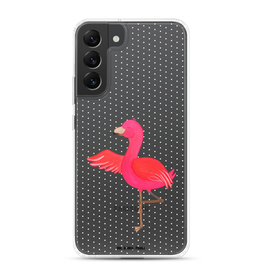 Handyhülle Flamingo Yoga Flamingo, Vogel, Yoga, Namaste, Achtsamkeit, Yoga-Übung, Entspannung, Ärger, Aufregen, Tiefenentspannung Handyhülle, Handycover, Transparente Handyhülle, Flexible Handyhülle, Handyschutz, Transparent, Durchsichtig, Schutzhülle für Handy, Stilvolle Handyhülle, Robuste Handyhülle, Schutz vor Kratzern, Schützende Handyhülle  Flamingo