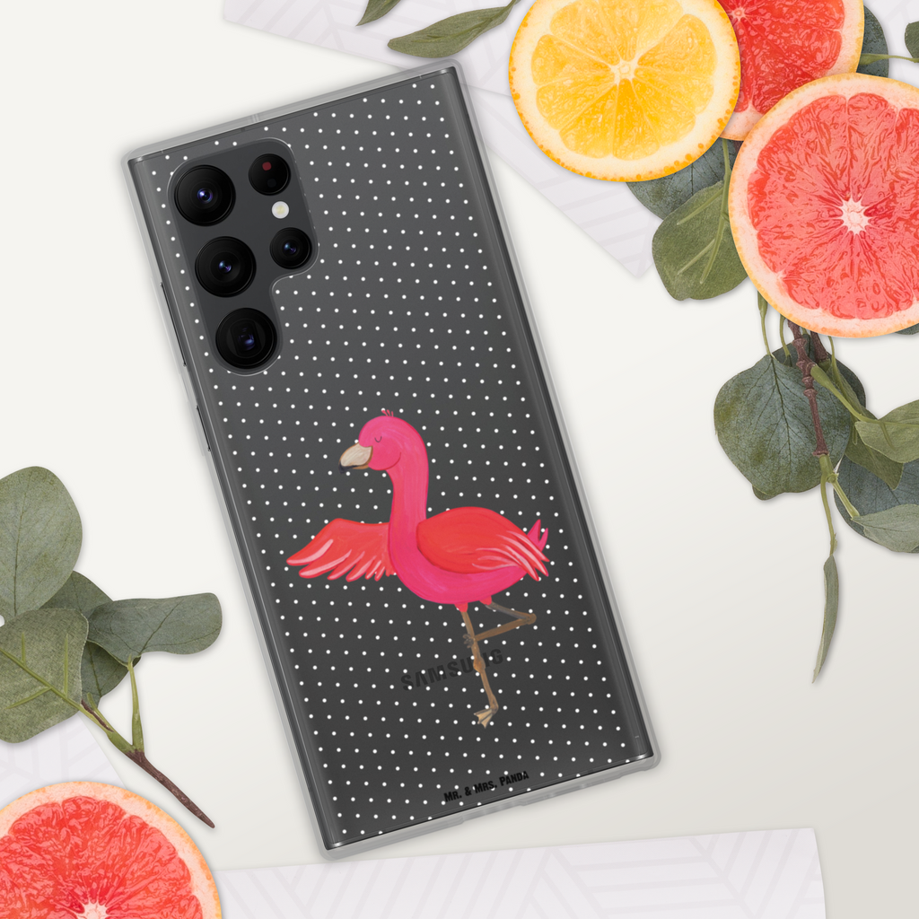 Handyhülle Flamingo Yoga Flamingo, Vogel, Yoga, Namaste, Achtsamkeit, Yoga-Übung, Entspannung, Ärger, Aufregen, Tiefenentspannung Handyhülle, Handycover, Transparente Handyhülle, Flexible Handyhülle, Handyschutz, Transparent, Durchsichtig, Schutzhülle für Handy, Stilvolle Handyhülle, Robuste Handyhülle, Schutz vor Kratzern, Schützende Handyhülle  Flamingo