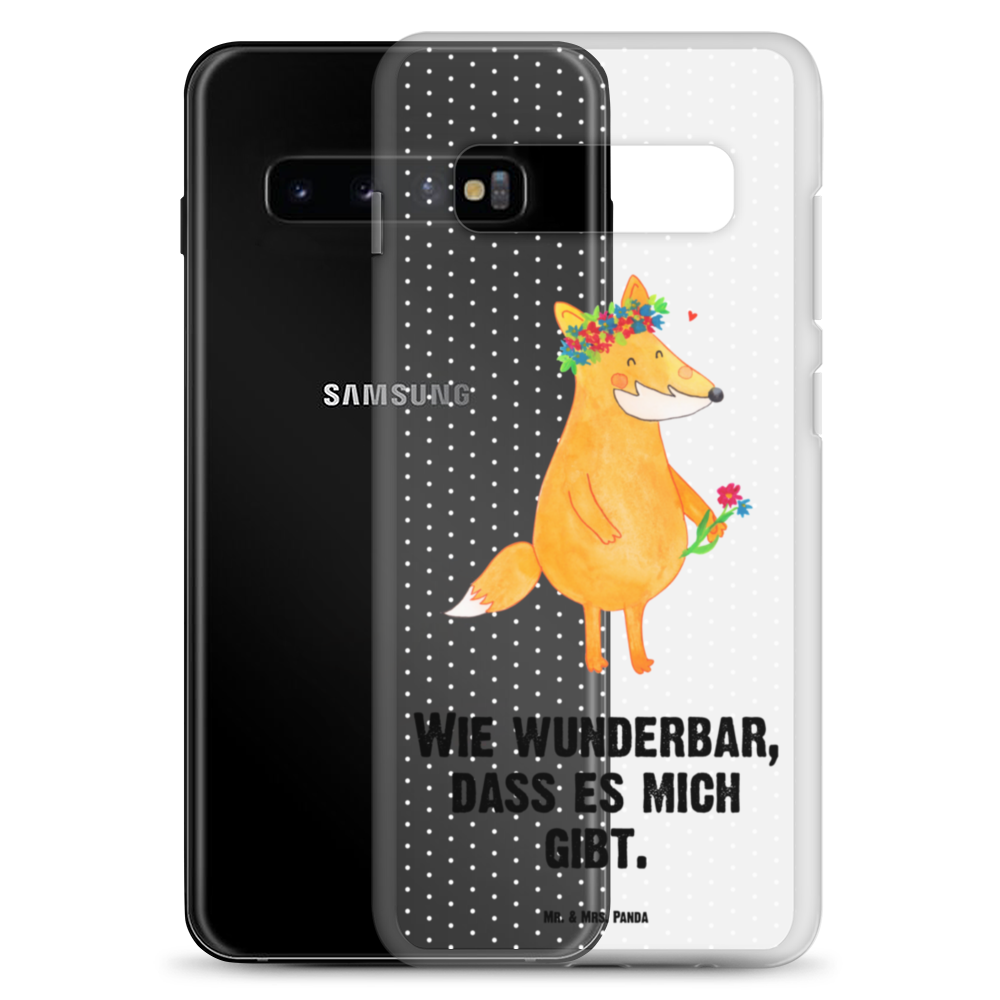 Handyhülle Fuchs Blumenliebe Fuchs, Füchse, Fox, Liebe, Freundin, Fuchsmädchen, Blumenmädchen, Freundinnen, Liebesbeweis, Blume, Blumen, Motivation, Freude, ich, mich, Selbstliebe, Freude Handyhülle, Handycover, Transparente Handyhülle, Flexible Handyhülle, Handyschutz, Transparent, Durchsichtig, Schutzhülle für Handy, Stilvolle Handyhülle, Robuste Handyhülle, Schutz vor Kratzern, Schützende Handyhülle  Fuchs