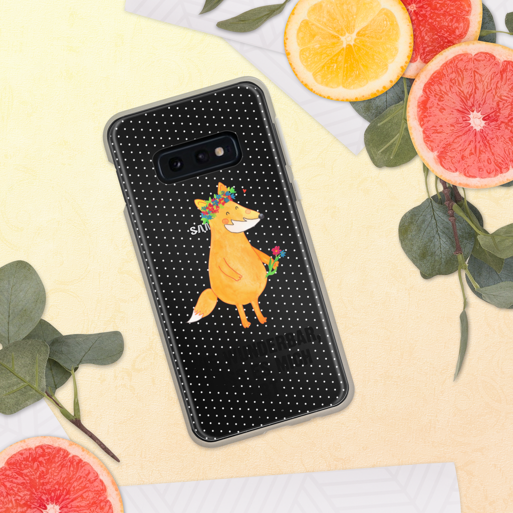 Handyhülle Fuchs Blumenliebe Fuchs, Füchse, Fox, Liebe, Freundin, Fuchsmädchen, Blumenmädchen, Freundinnen, Liebesbeweis, Blume, Blumen, Motivation, Freude, ich, mich, Selbstliebe, Freude Handyhülle, Handycover, Transparente Handyhülle, Flexible Handyhülle, Handyschutz, Transparent, Durchsichtig, Schutzhülle für Handy, Stilvolle Handyhülle, Robuste Handyhülle, Schutz vor Kratzern, Schützende Handyhülle  Fuchs