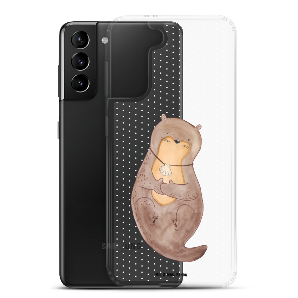 Handyhülle Otter mit Muschelmedaillon Otter, Otterliebe, Seeotter, grübeln, träumen, Motivation, Tagträumen, Büro	 Handyhülle, Handycover, Transparente Handyhülle, Flexible Handyhülle, Handyschutz, Transparent, Durchsichtig, Schutzhülle für Handy, Stilvolle Handyhülle, Robuste Handyhülle, Schutz vor Kratzern, Schützende Handyhülle  Otter,  Fischotter,  Seeotter