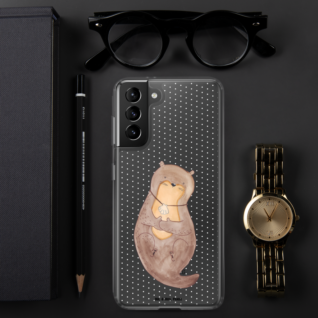 Handyhülle Otter mit Muschelmedaillon Otter, Otterliebe, Seeotter, grübeln, träumen, Motivation, Tagträumen, Büro	 Handyhülle, Handycover, Transparente Handyhülle, Flexible Handyhülle, Handyschutz, Transparent, Durchsichtig, Schutzhülle für Handy, Stilvolle Handyhülle, Robuste Handyhülle, Schutz vor Kratzern, Schützende Handyhülle  Otter,  Fischotter,  Seeotter