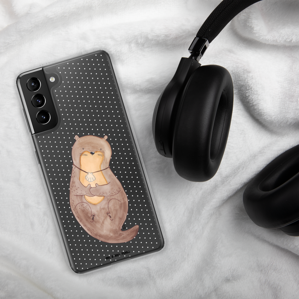 Handyhülle Otter mit Muschelmedaillon Otter, Otterliebe, Seeotter, grübeln, träumen, Motivation, Tagträumen, Büro	 Handyhülle, Handycover, Transparente Handyhülle, Flexible Handyhülle, Handyschutz, Transparent, Durchsichtig, Schutzhülle für Handy, Stilvolle Handyhülle, Robuste Handyhülle, Schutz vor Kratzern, Schützende Handyhülle  Otter,  Fischotter,  Seeotter