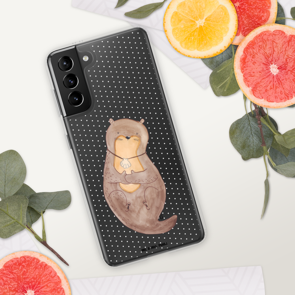 Handyhülle Otter mit Muschelmedaillon Otter, Otterliebe, Seeotter, grübeln, träumen, Motivation, Tagträumen, Büro	 Handyhülle, Handycover, Transparente Handyhülle, Flexible Handyhülle, Handyschutz, Transparent, Durchsichtig, Schutzhülle für Handy, Stilvolle Handyhülle, Robuste Handyhülle, Schutz vor Kratzern, Schützende Handyhülle  Otter,  Fischotter,  Seeotter