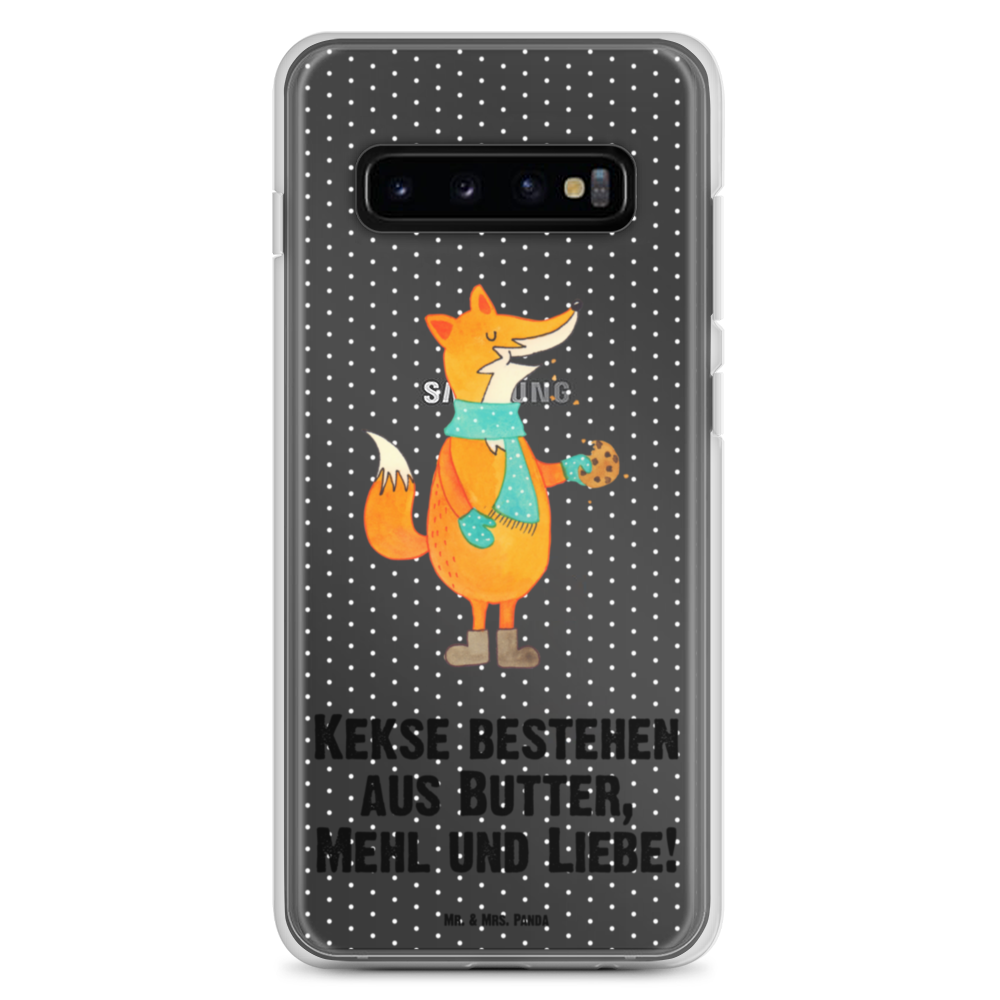 Handyhülle Fuchs Keks Fuchs, Füchse, Backen Spruch, Kekse, Winter, Weihnachtszeit, Geschenk Weihnachten, Plätzchen, Liebe, Küche Deko Handyhülle, Handycover, Transparente Handyhülle, Flexible Handyhülle, Handyschutz, Transparent, Durchsichtig, Schutzhülle für Handy, Stilvolle Handyhülle, Robuste Handyhülle, Schutz vor Kratzern, Schützende Handyhülle  Fuchs