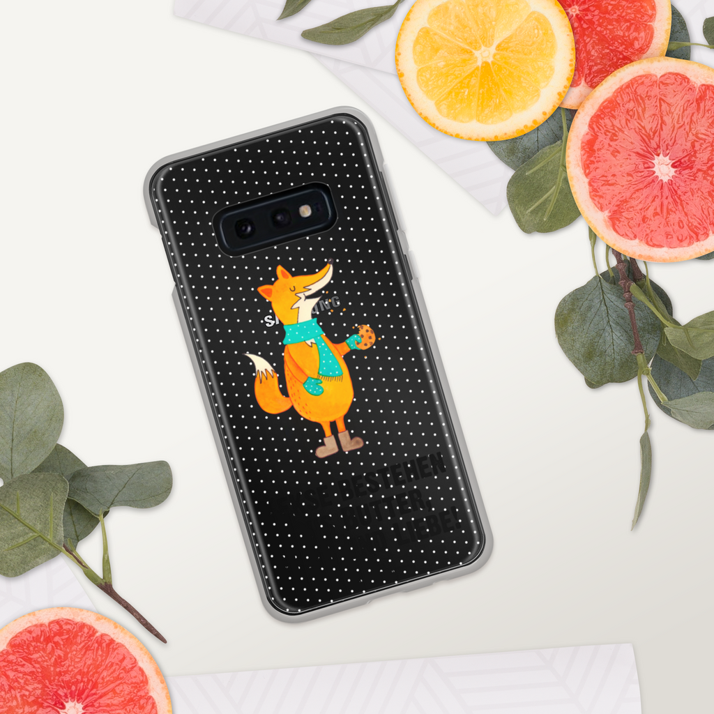 Handyhülle Fuchs Keks Fuchs, Füchse, Backen Spruch, Kekse, Winter, Weihnachtszeit, Geschenk Weihnachten, Plätzchen, Liebe, Küche Deko Handyhülle, Handycover, Transparente Handyhülle, Flexible Handyhülle, Handyschutz, Transparent, Durchsichtig, Schutzhülle für Handy, Stilvolle Handyhülle, Robuste Handyhülle, Schutz vor Kratzern, Schützende Handyhülle  Fuchs