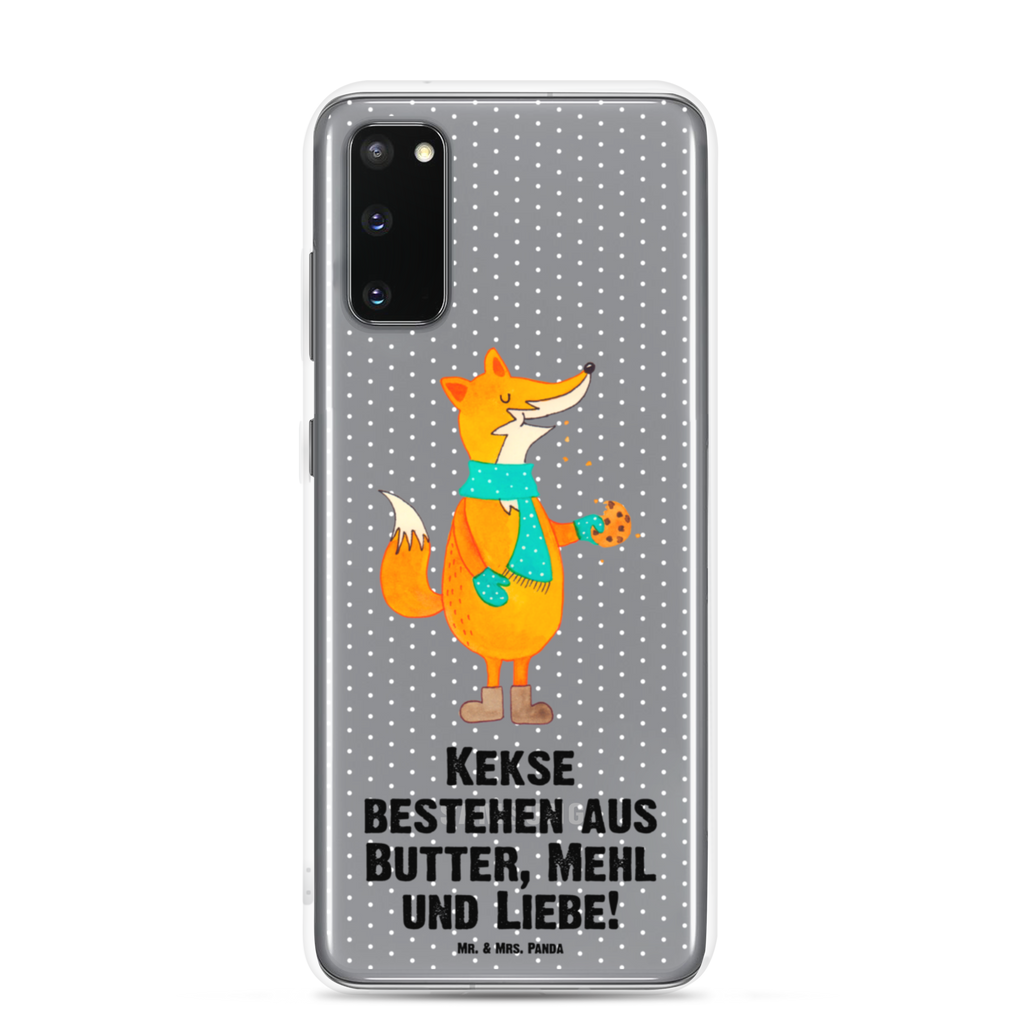 Handyhülle Fuchs Keks Fuchs, Füchse, Backen Spruch, Kekse, Winter, Weihnachtszeit, Geschenk Weihnachten, Plätzchen, Liebe, Küche Deko Handyhülle, Handycover, Transparente Handyhülle, Flexible Handyhülle, Handyschutz, Transparent, Durchsichtig, Schutzhülle für Handy, Stilvolle Handyhülle, Robuste Handyhülle, Schutz vor Kratzern, Schützende Handyhülle  Fuchs