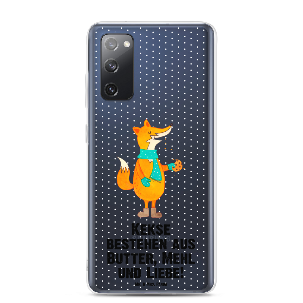 Handyhülle Fuchs Keks Fuchs, Füchse, Backen Spruch, Kekse, Winter, Weihnachtszeit, Geschenk Weihnachten, Plätzchen, Liebe, Küche Deko Handyhülle, Handycover, Transparente Handyhülle, Flexible Handyhülle, Handyschutz, Transparent, Durchsichtig, Schutzhülle für Handy, Stilvolle Handyhülle, Robuste Handyhülle, Schutz vor Kratzern, Schützende Handyhülle  Fuchs