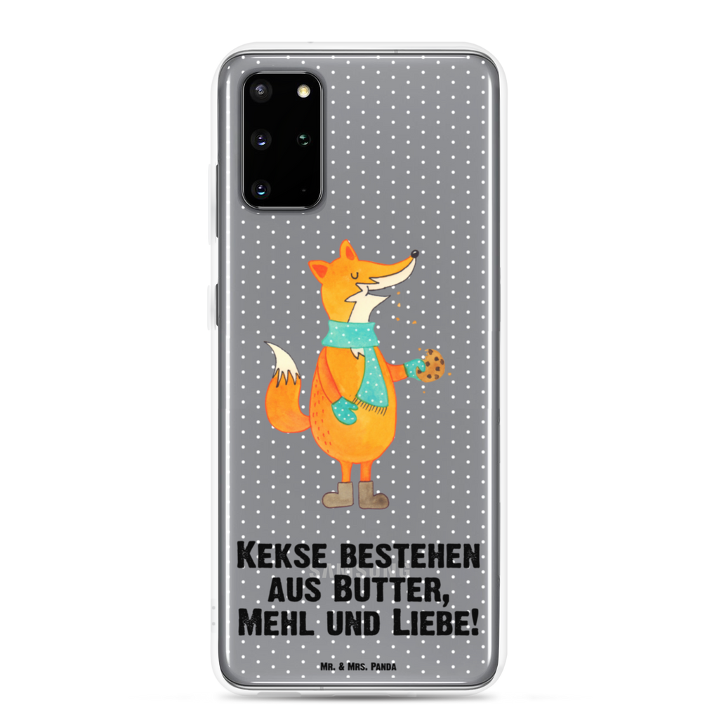 Handyhülle Fuchs Keks Fuchs, Füchse, Backen Spruch, Kekse, Winter, Weihnachtszeit, Geschenk Weihnachten, Plätzchen, Liebe, Küche Deko Handyhülle, Handycover, Transparente Handyhülle, Flexible Handyhülle, Handyschutz, Transparent, Durchsichtig, Schutzhülle für Handy, Stilvolle Handyhülle, Robuste Handyhülle, Schutz vor Kratzern, Schützende Handyhülle  Fuchs
