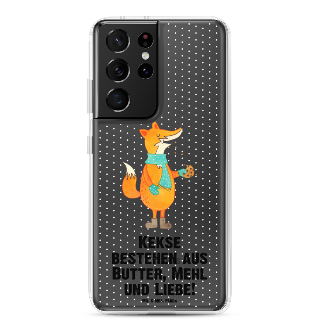 Handyhülle Fuchs Keks Fuchs, Füchse, Backen Spruch, Kekse, Winter, Weihnachtszeit, Geschenk Weihnachten, Plätzchen, Liebe, Küche Deko Handyhülle, Handycover, Transparente Handyhülle, Flexible Handyhülle, Handyschutz, Transparent, Durchsichtig, Schutzhülle für Handy, Stilvolle Handyhülle, Robuste Handyhülle, Schutz vor Kratzern, Schützende Handyhülle  Fuchs