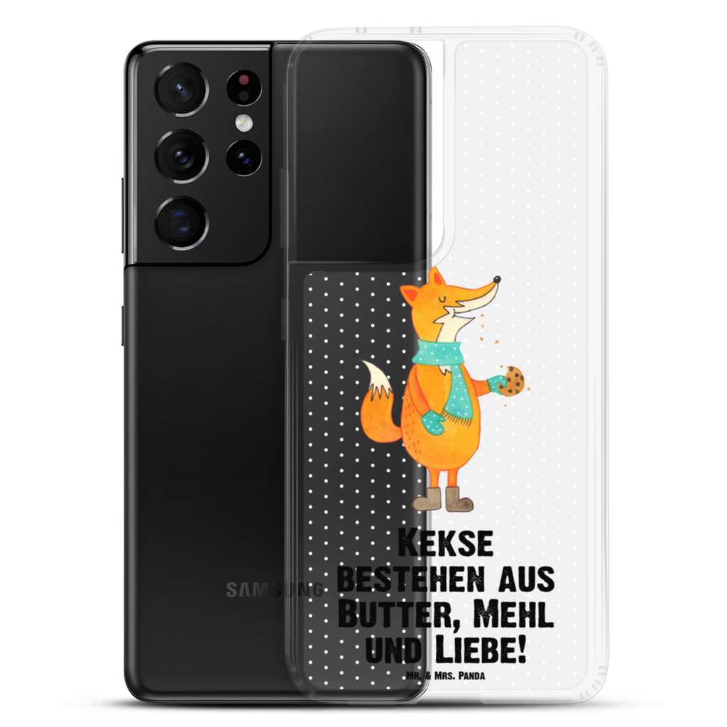 Handyhülle Fuchs Keks Fuchs, Füchse, Backen Spruch, Kekse, Winter, Weihnachtszeit, Geschenk Weihnachten, Plätzchen, Liebe, Küche Deko Handyhülle, Handycover, Transparente Handyhülle, Flexible Handyhülle, Handyschutz, Transparent, Durchsichtig, Schutzhülle für Handy, Stilvolle Handyhülle, Robuste Handyhülle, Schutz vor Kratzern, Schützende Handyhülle  Fuchs