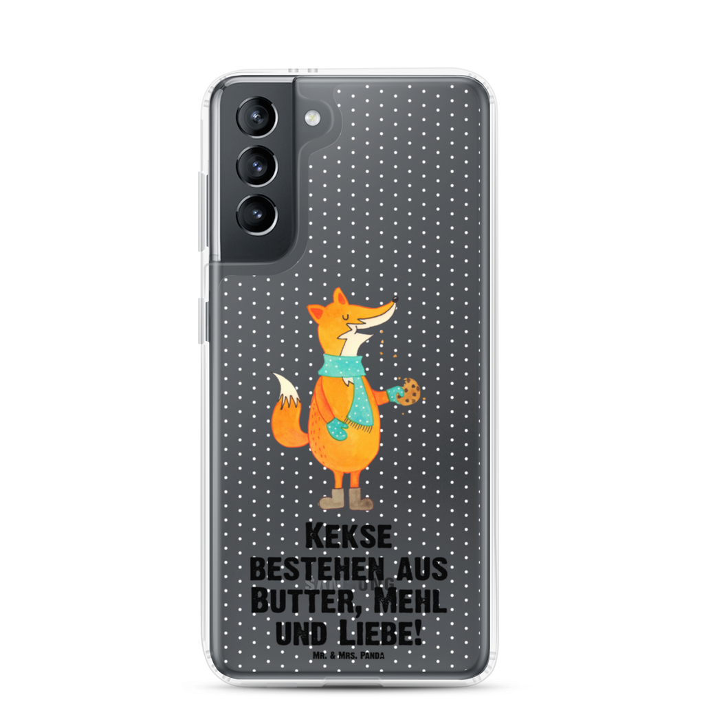 Handyhülle Fuchs Keks Fuchs, Füchse, Backen Spruch, Kekse, Winter, Weihnachtszeit, Geschenk Weihnachten, Plätzchen, Liebe, Küche Deko Handyhülle, Handycover, Transparente Handyhülle, Flexible Handyhülle, Handyschutz, Transparent, Durchsichtig, Schutzhülle für Handy, Stilvolle Handyhülle, Robuste Handyhülle, Schutz vor Kratzern, Schützende Handyhülle  Fuchs