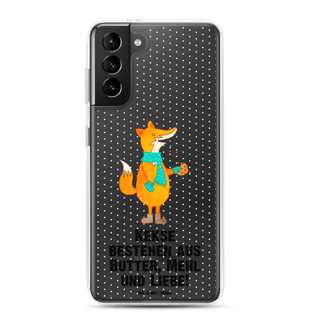 Handyhülle Fuchs Keks Fuchs, Füchse, Backen Spruch, Kekse, Winter, Weihnachtszeit, Geschenk Weihnachten, Plätzchen, Liebe, Küche Deko Handyhülle, Handycover, Transparente Handyhülle, Flexible Handyhülle, Handyschutz, Transparent, Durchsichtig, Schutzhülle für Handy, Stilvolle Handyhülle, Robuste Handyhülle, Schutz vor Kratzern, Schützende Handyhülle  Fuchs
